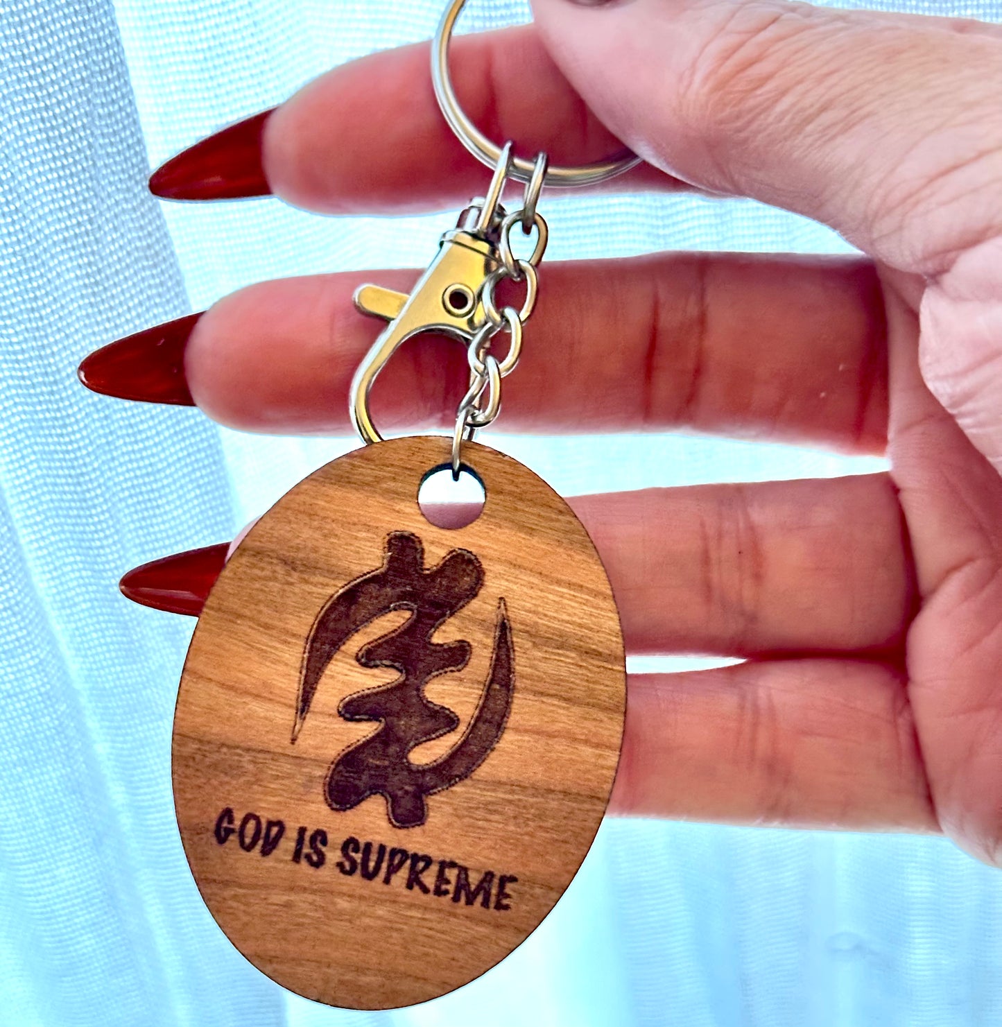Adinkra Symbol Keychain
