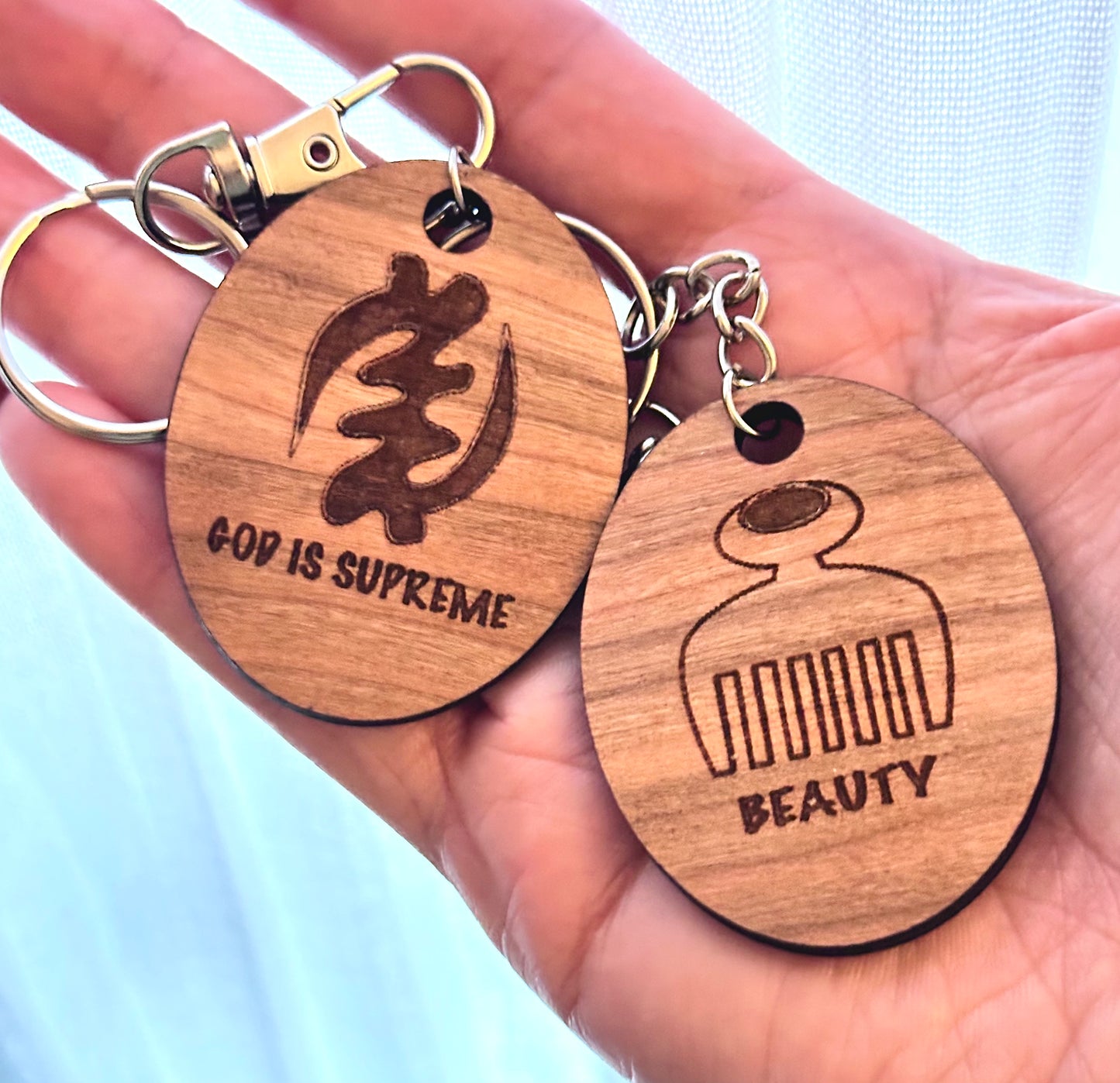 Adinkra Symbol Keychain