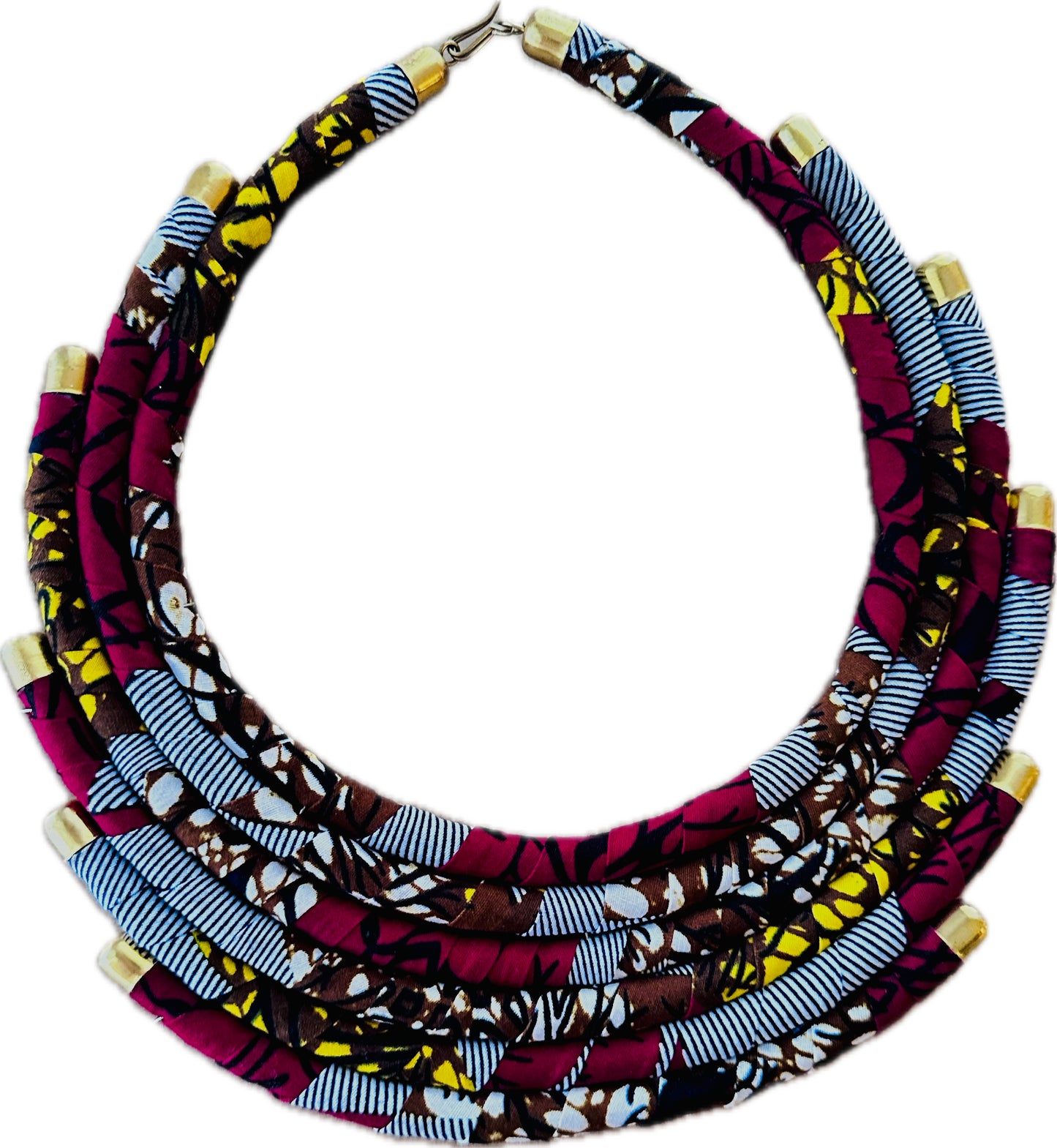 Tier Kitenge Necklace