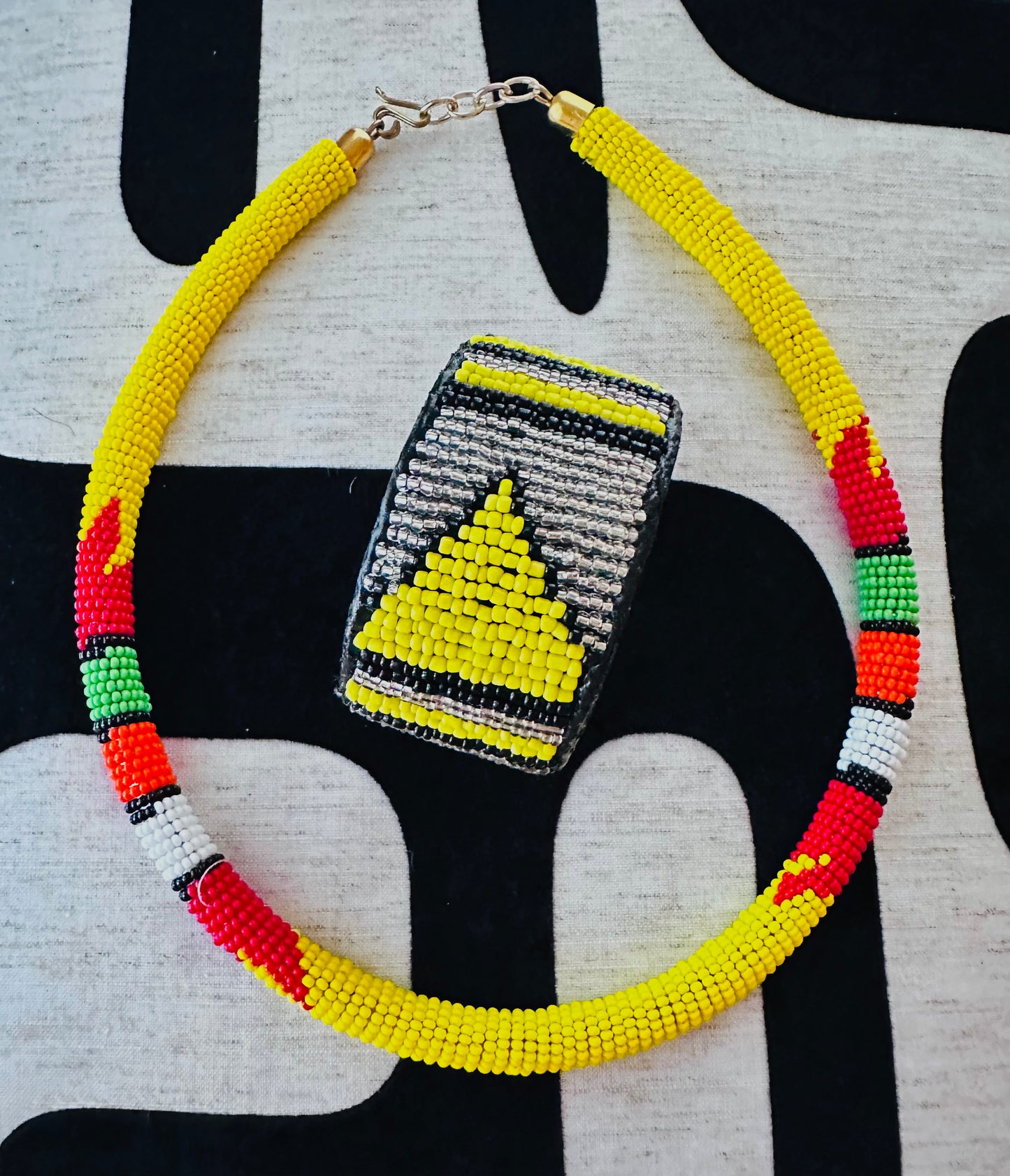 Kenyan Beaded Necklace
