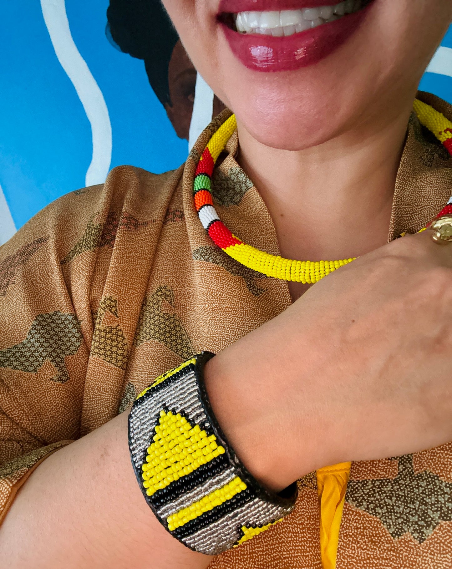 Kenyan Beaded Necklace