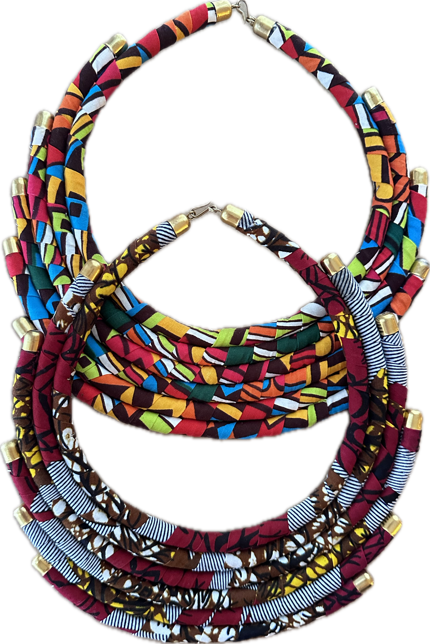Tier Kitenge Necklace